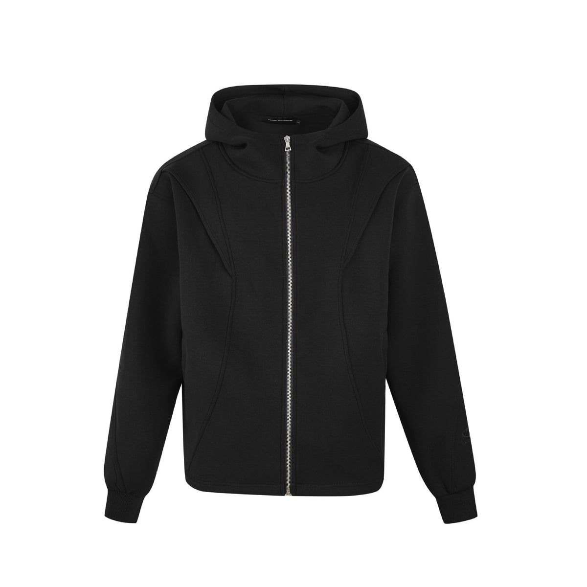 Hoodie ample zippé