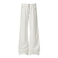 Micro pull denim pants