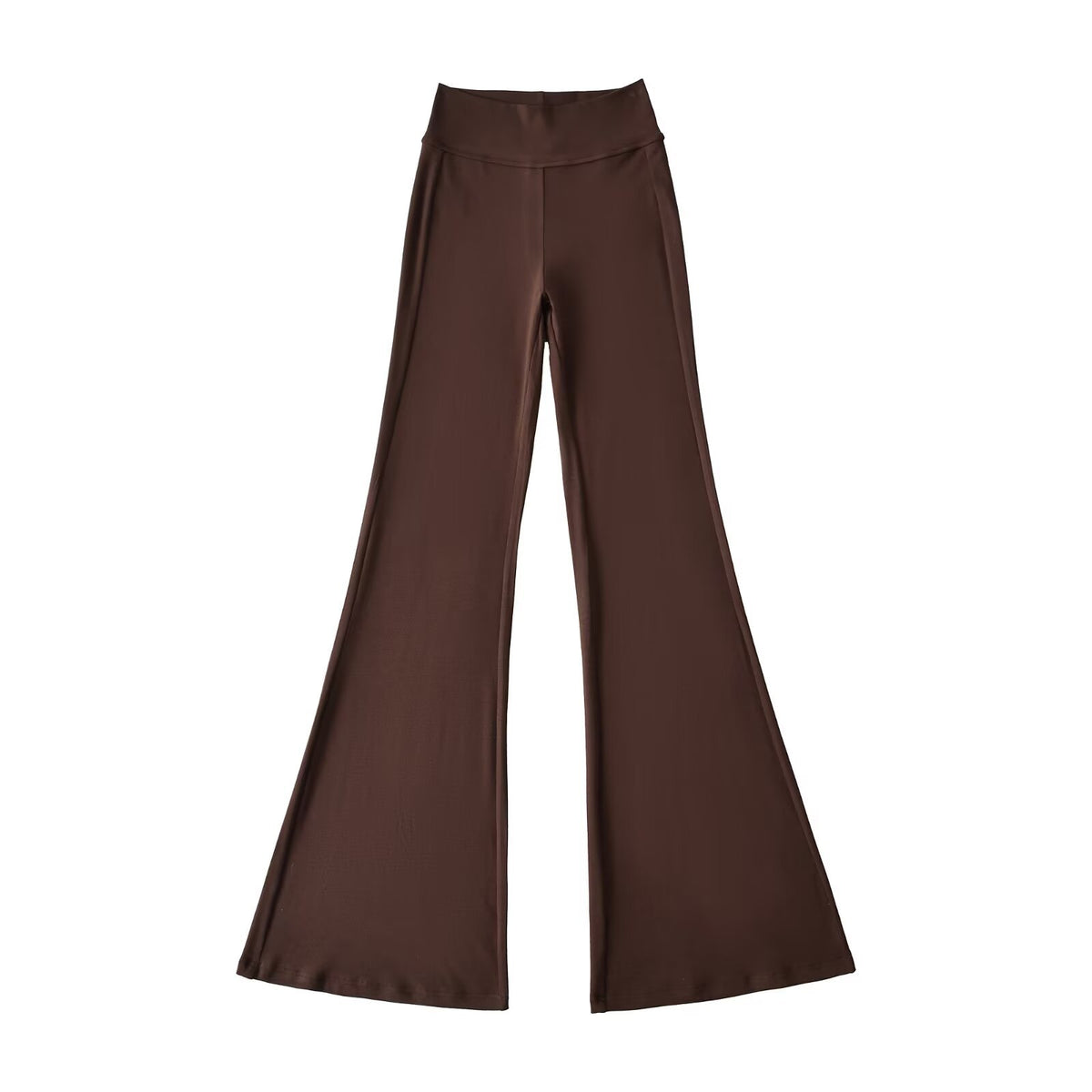 Micro pull slimming wide leg floor pants