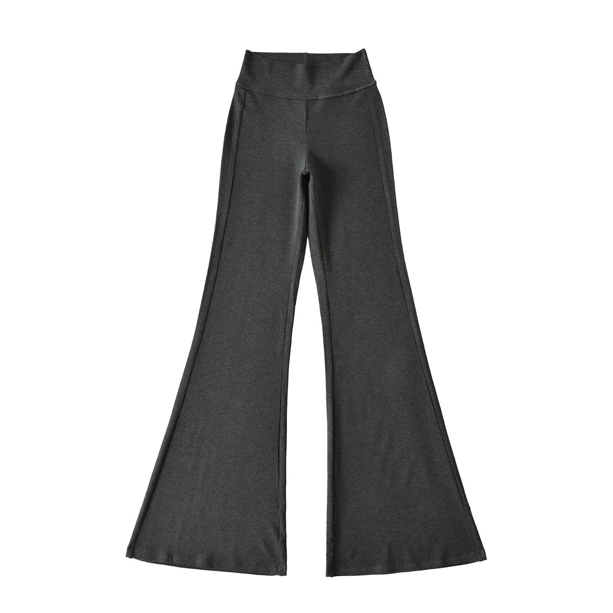 Micro pull slimming wide leg floor pants