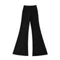 Micro pull slimming wide leg floor pants