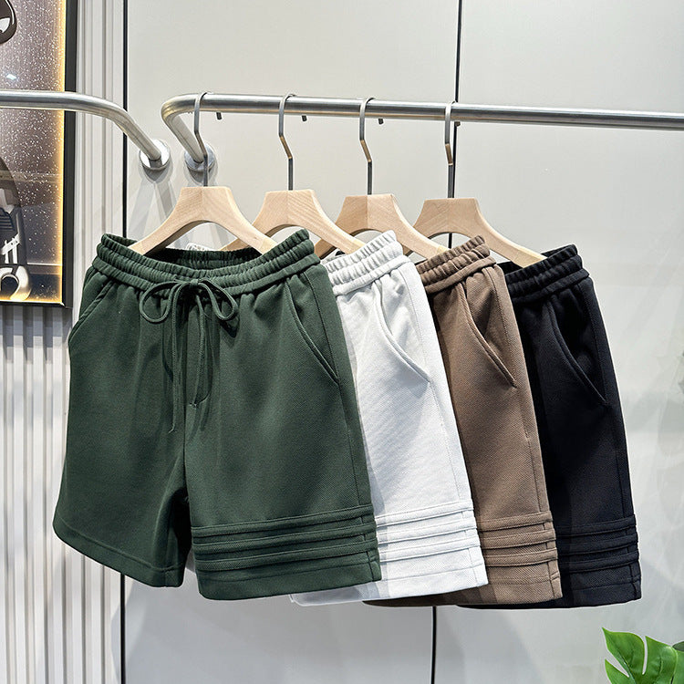 Short sport à bandes