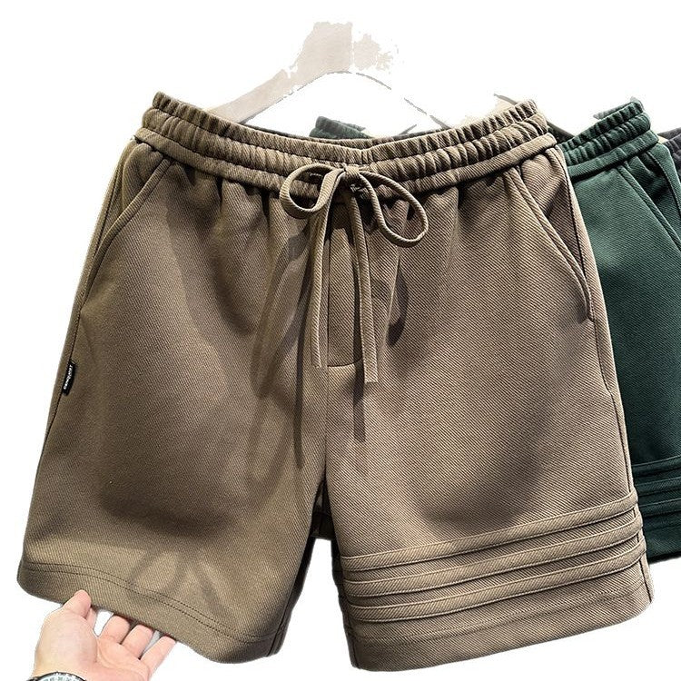 Short sport à bandes