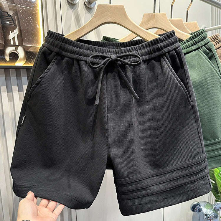 Short sport à bandes
