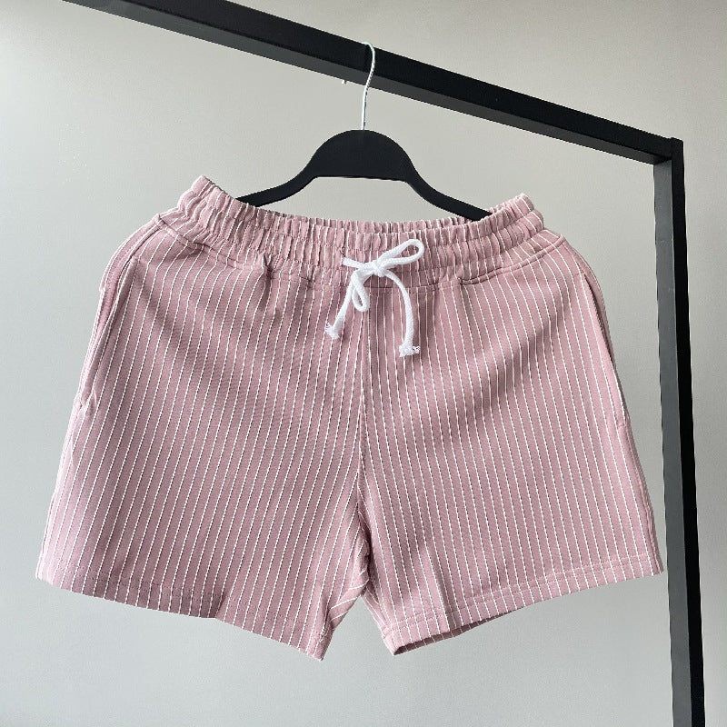 Short rayé décontracté