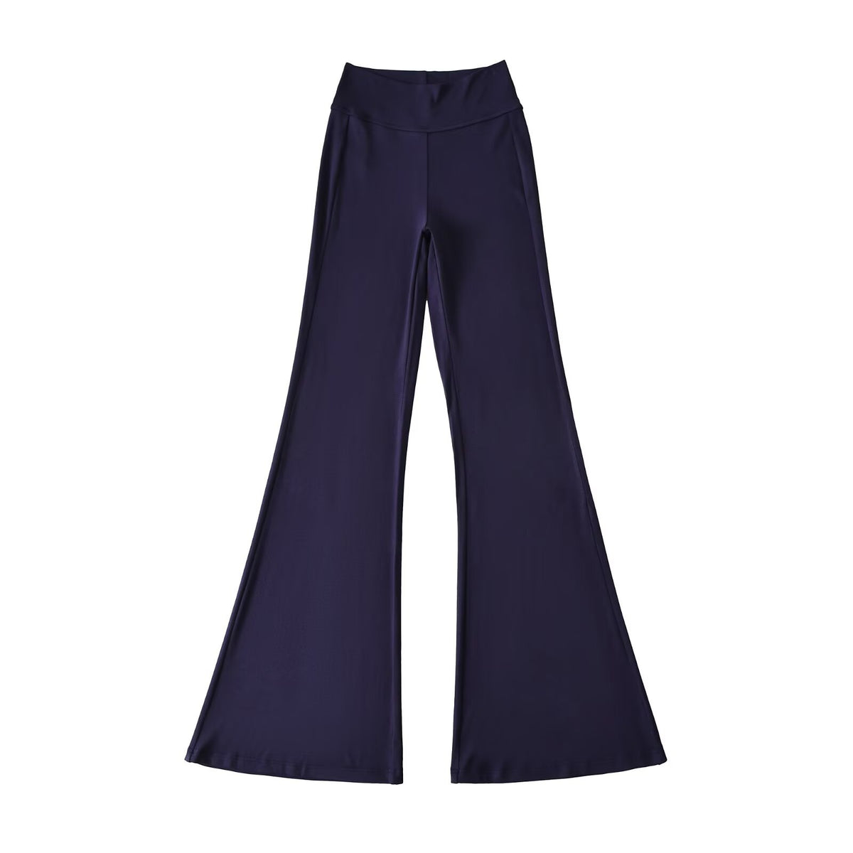 Micro pull slimming wide leg floor pants