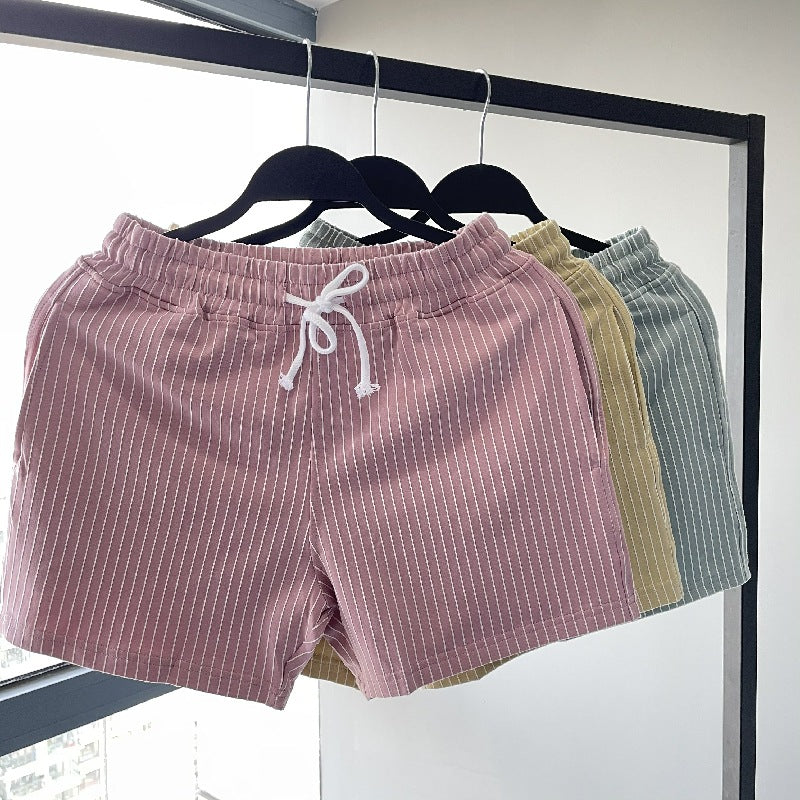 Short rayé décontracté