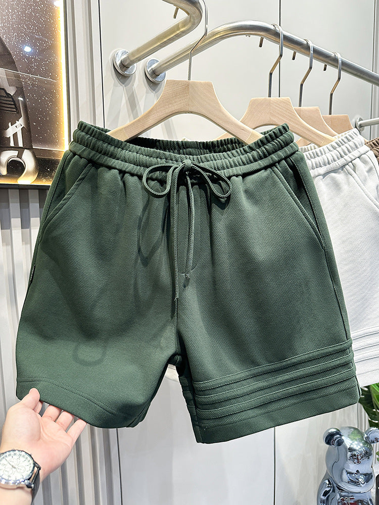 Short sport à bandes