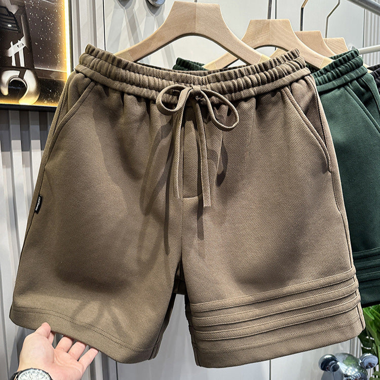 Short sport à bandes