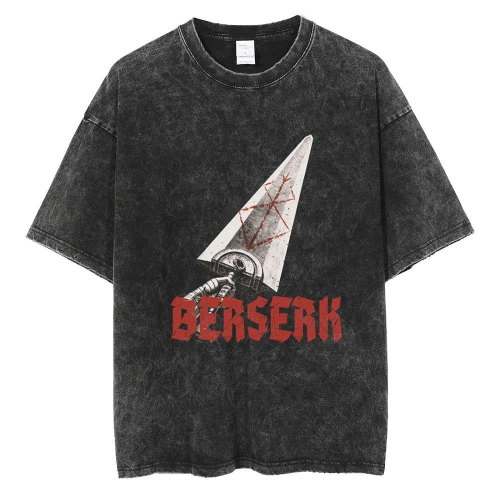 T-shirt noir imprimé streetwear