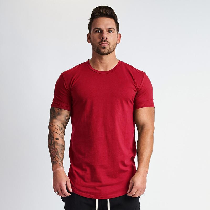T-shirt ajusté col rond
