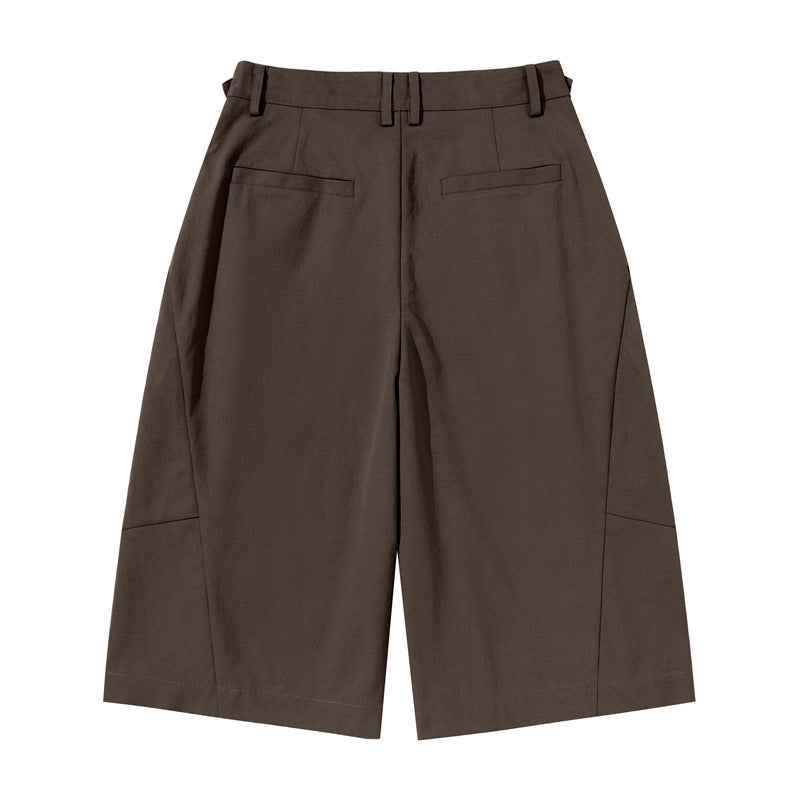 Bermuda droit en coton