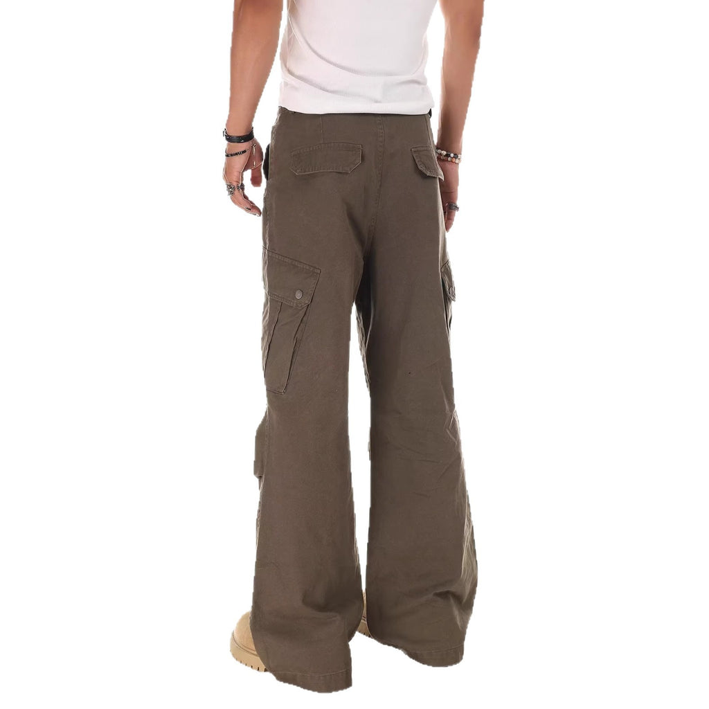 Pantalon cargo ample
