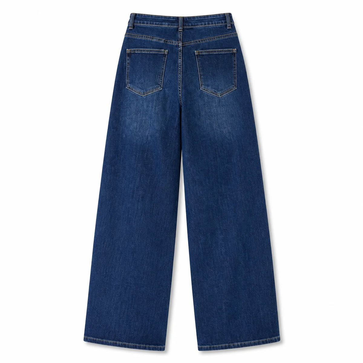 Jean large bleu foncé
