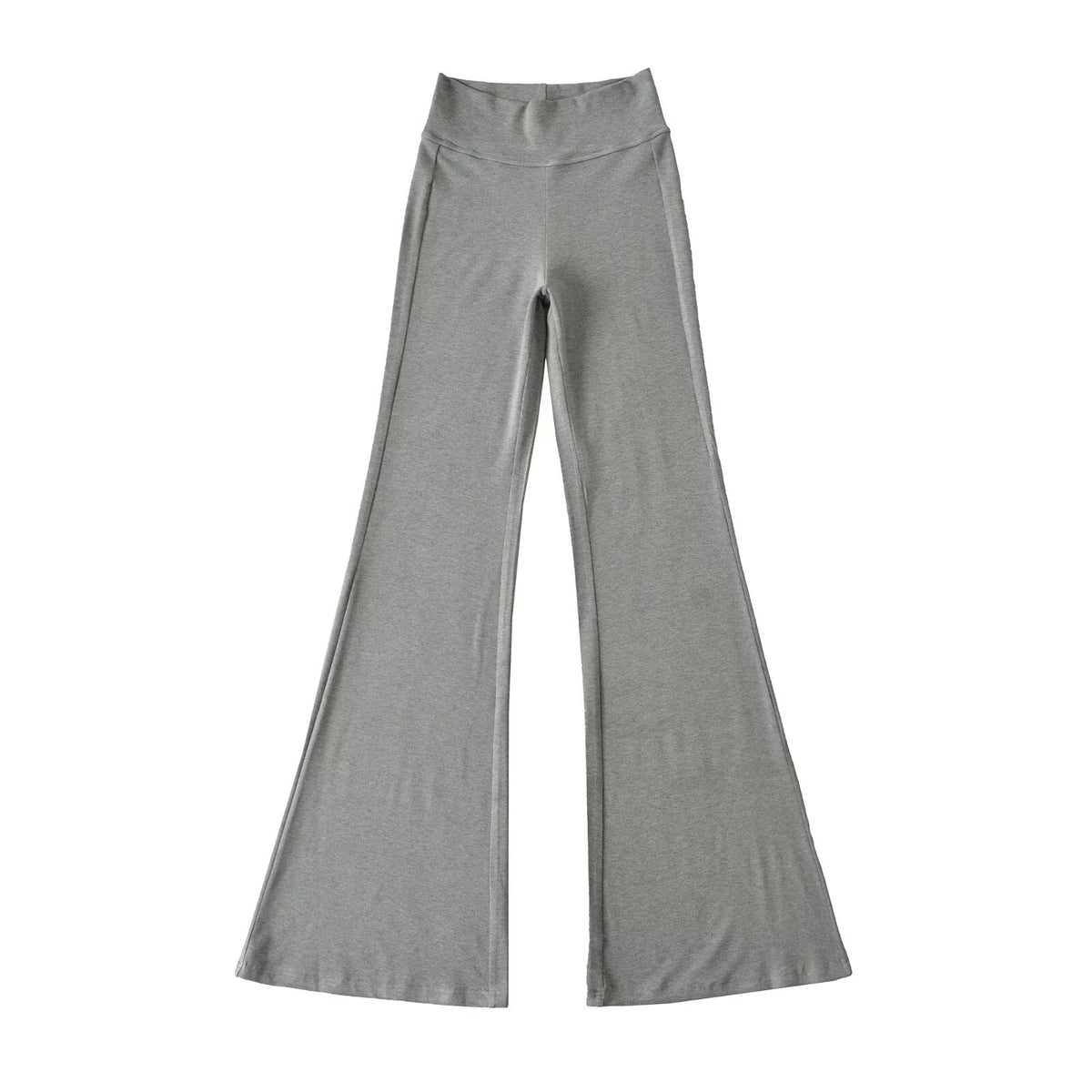 Micro pull slimming wide leg floor pants