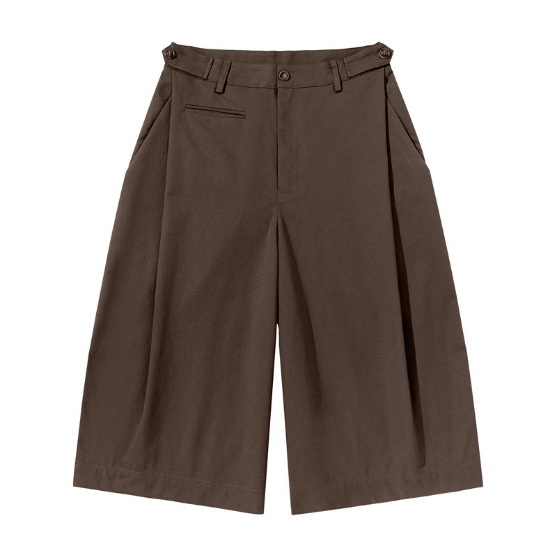 Bermuda droit en coton