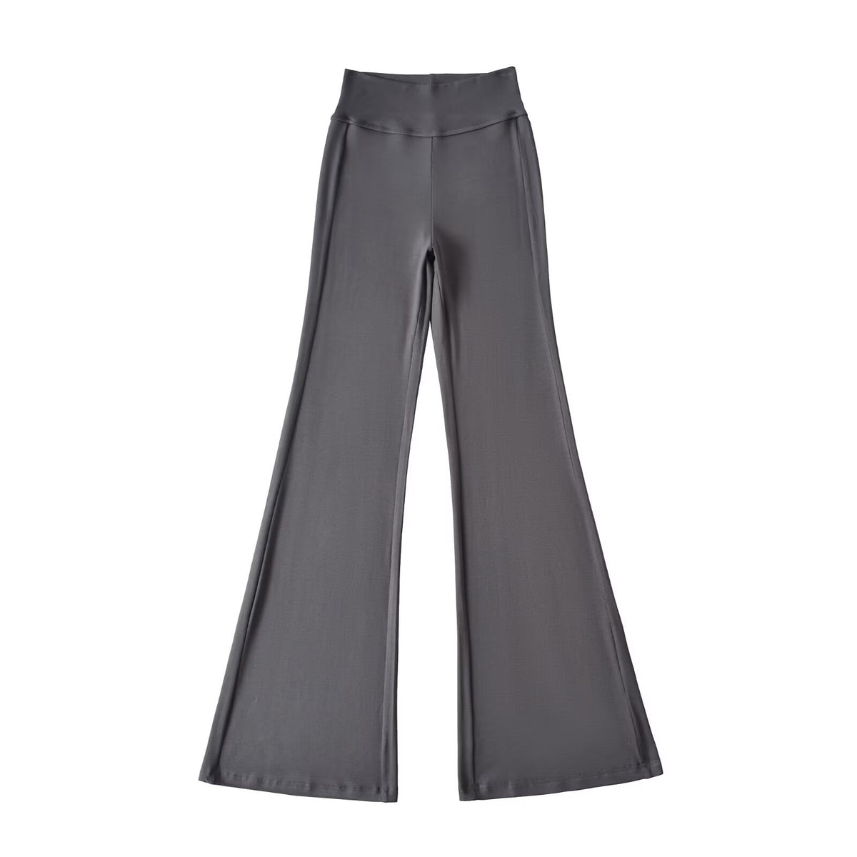 Micro pull slimming wide leg floor pants