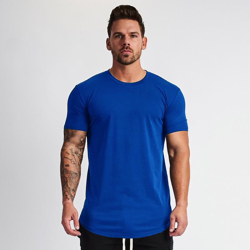 T-shirt ajusté col rond