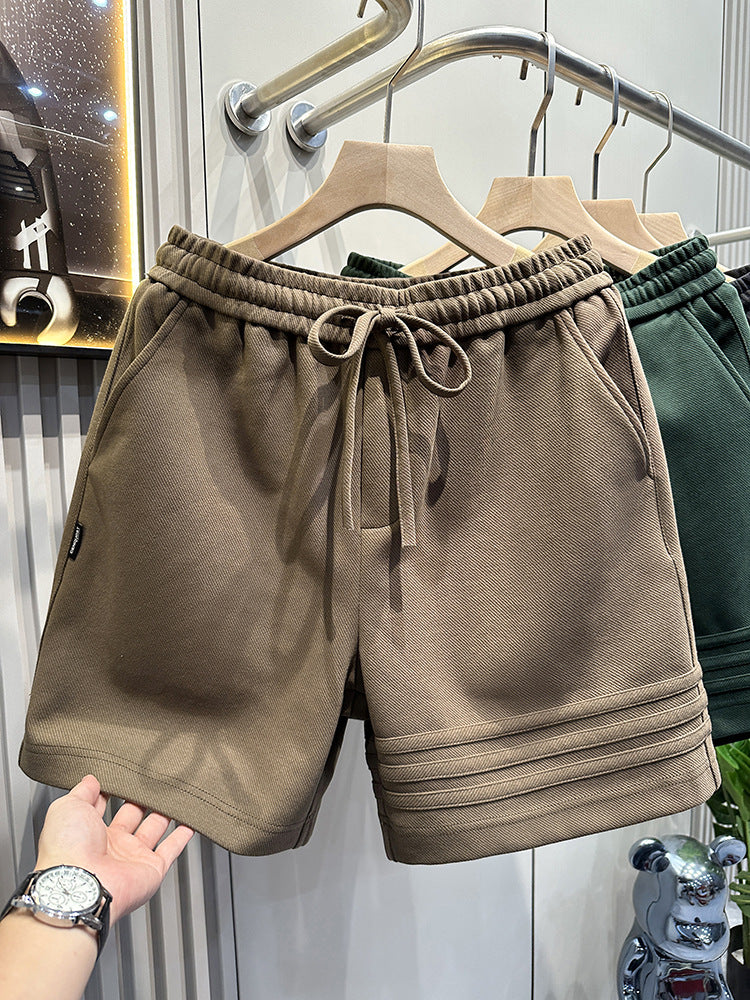 Short sport à bandes