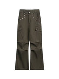 Pantalon cargo ample
