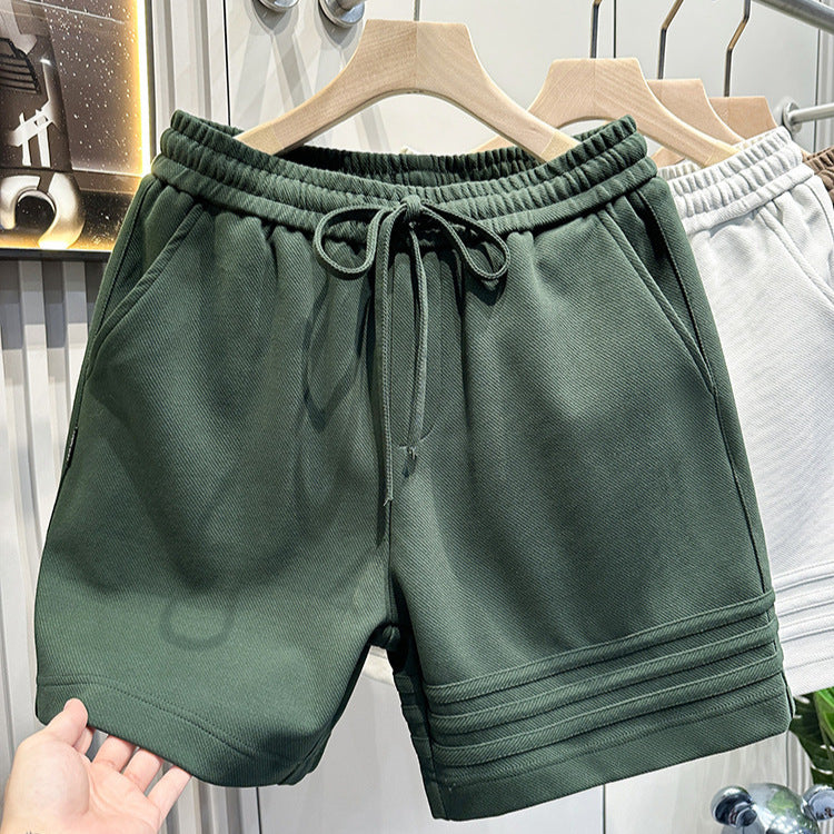 Short sport à bandes