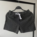 Short rayé décontracté