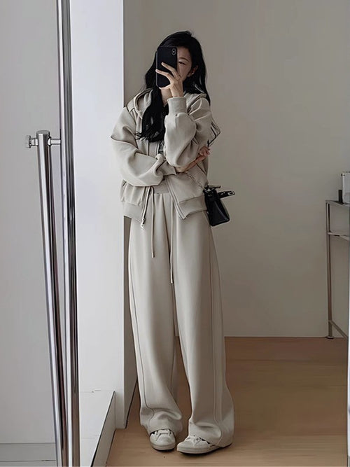 Ensemble sweat à capuche & pantalon large