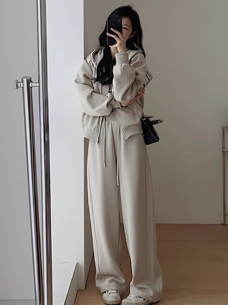 Ensemble sweat à capuche & pantalon large