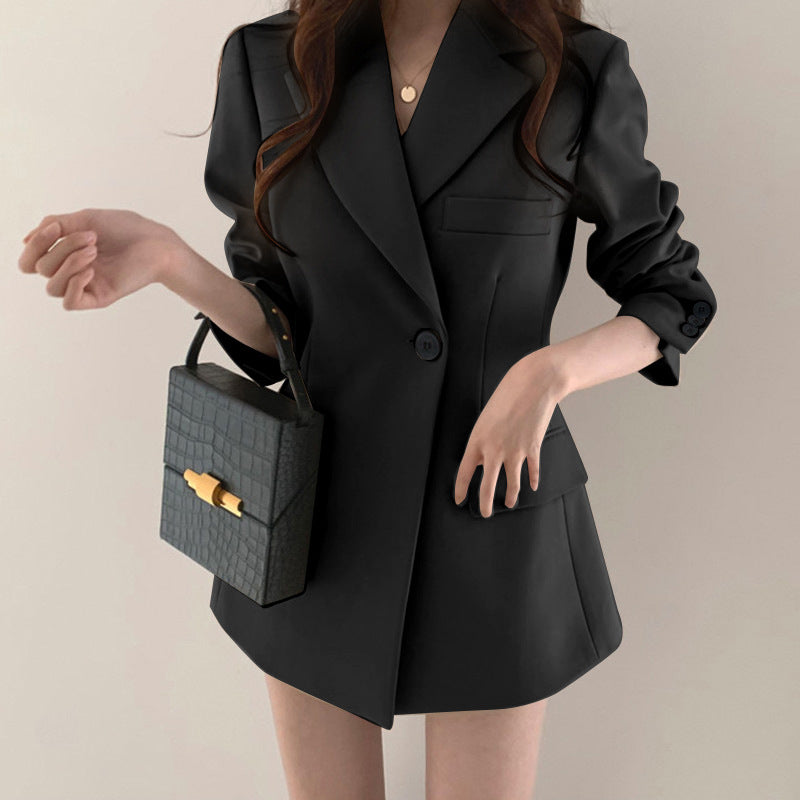 Blazer cintré mi-long