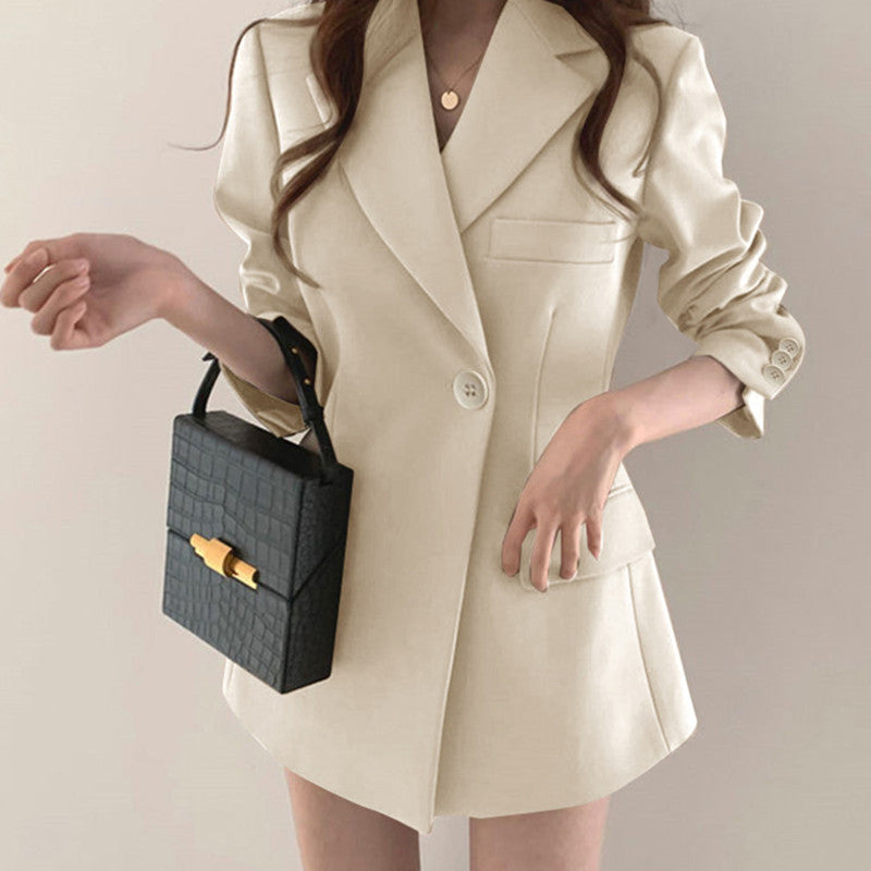 Blazer cintré mi-long