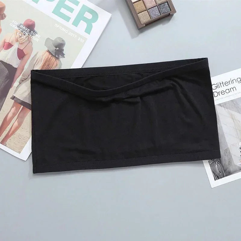 Top bandeau sans coutures