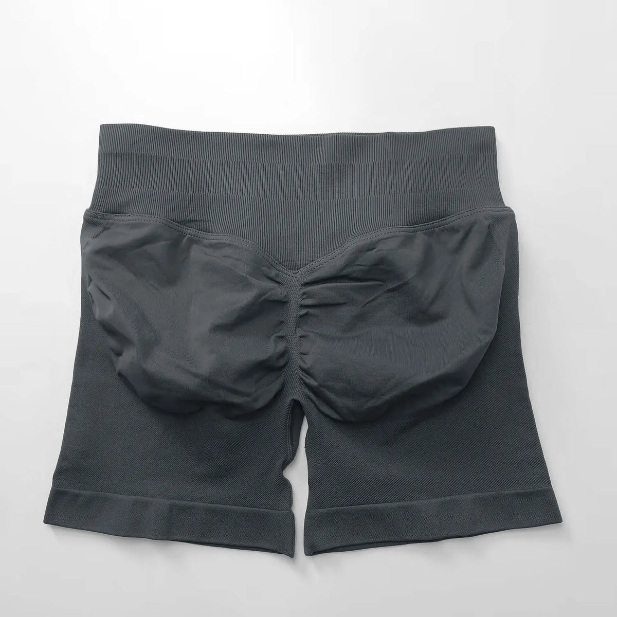 Short de sport côtelé sans coutures