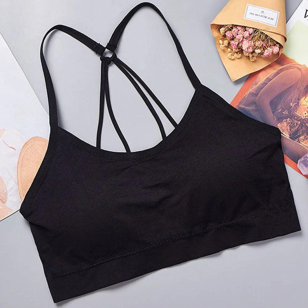 Brassière dos cœur rembourrée