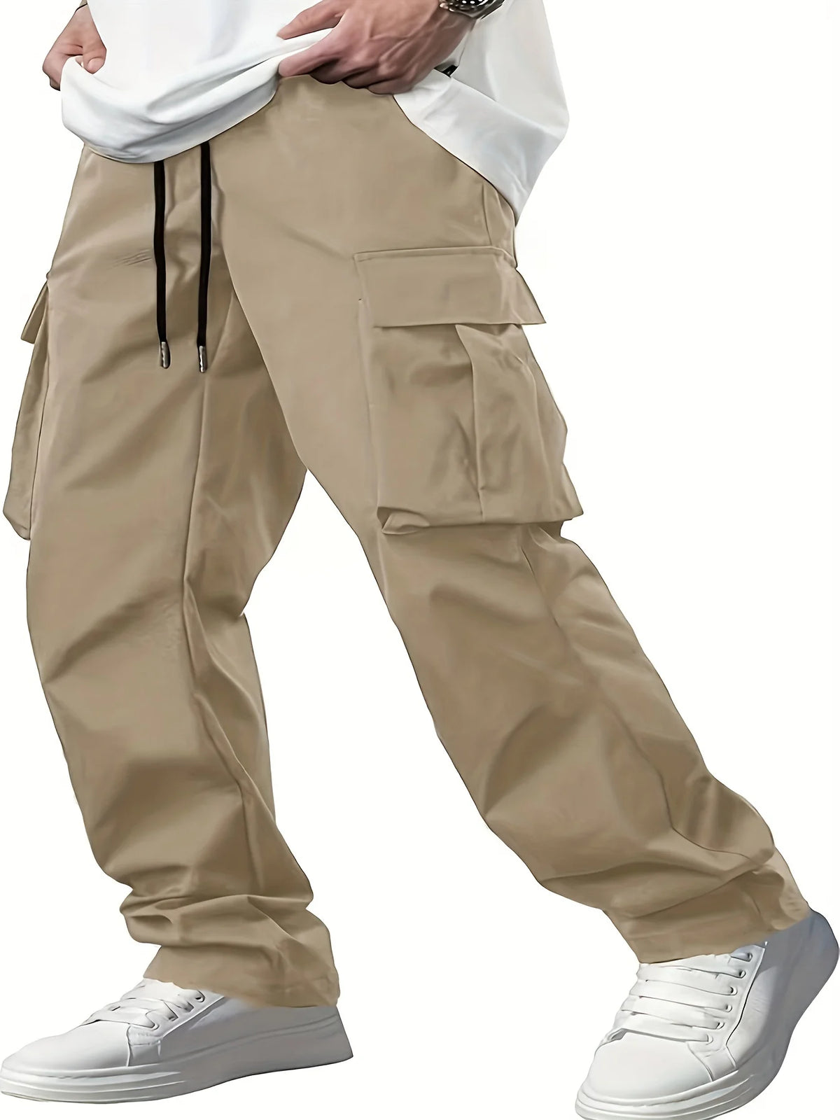Pantalon cargo multipoches