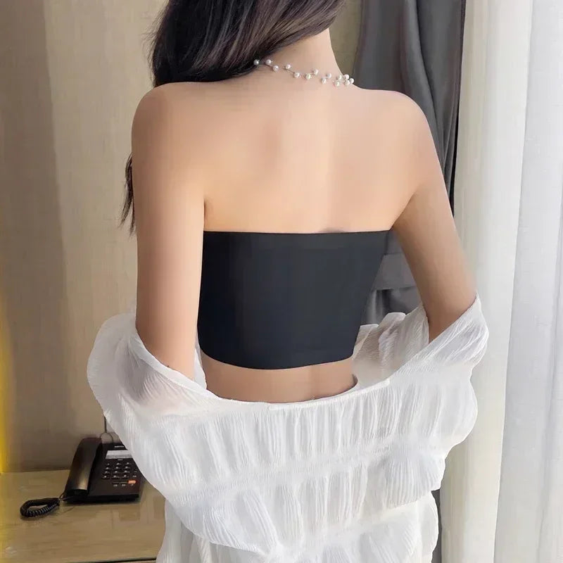 Top bandeau sans coutures
