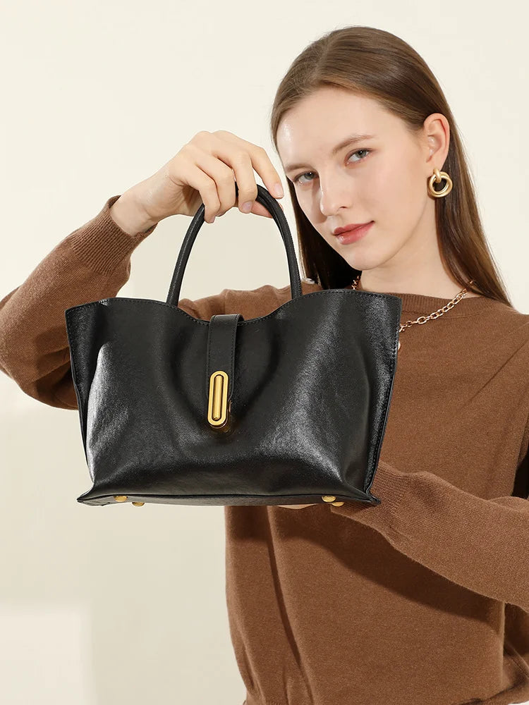Sac carré kaki