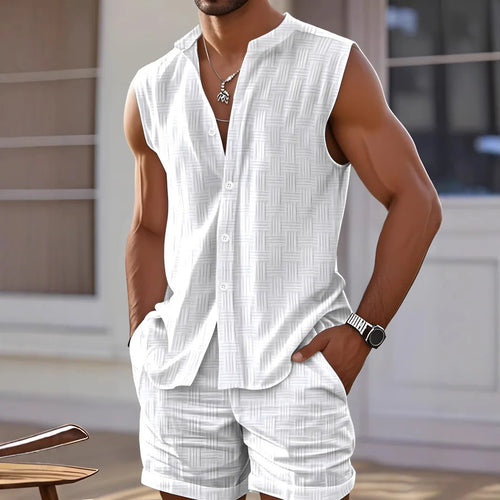 Ensemble sans manches et short