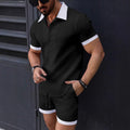 Ensemble chemise texturée et short