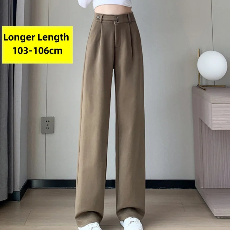 Pantalon large taille élastique