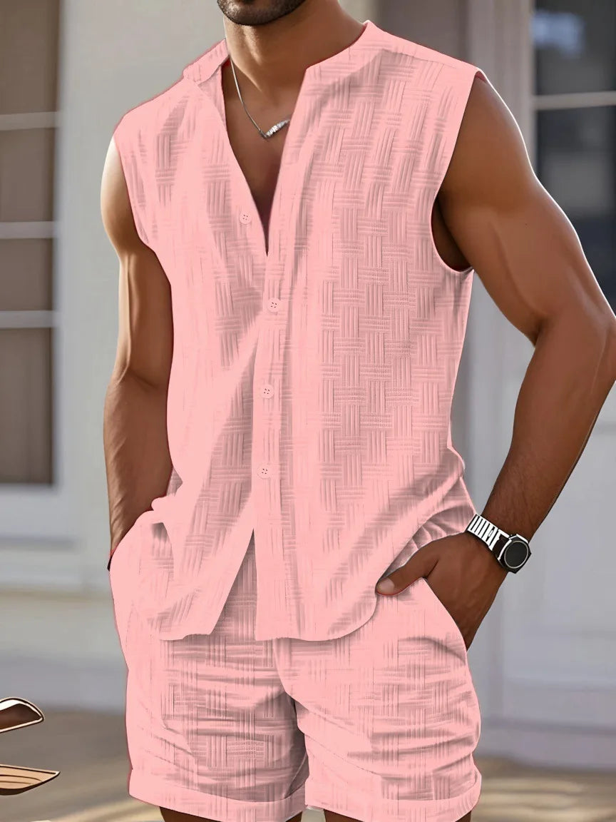 Ensemble sans manches et short