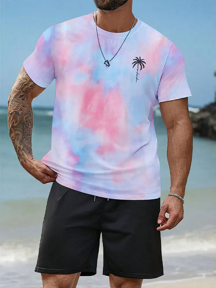 Ensemble t-shirt & short imprimé
