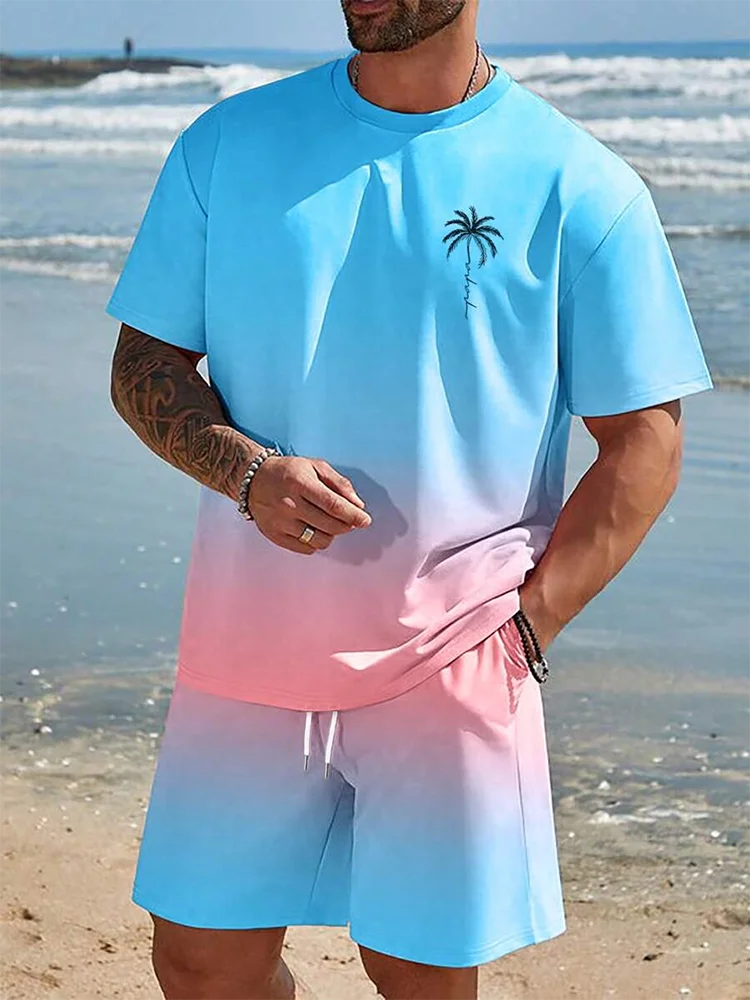 Ensemble t-shirt & short imprimé