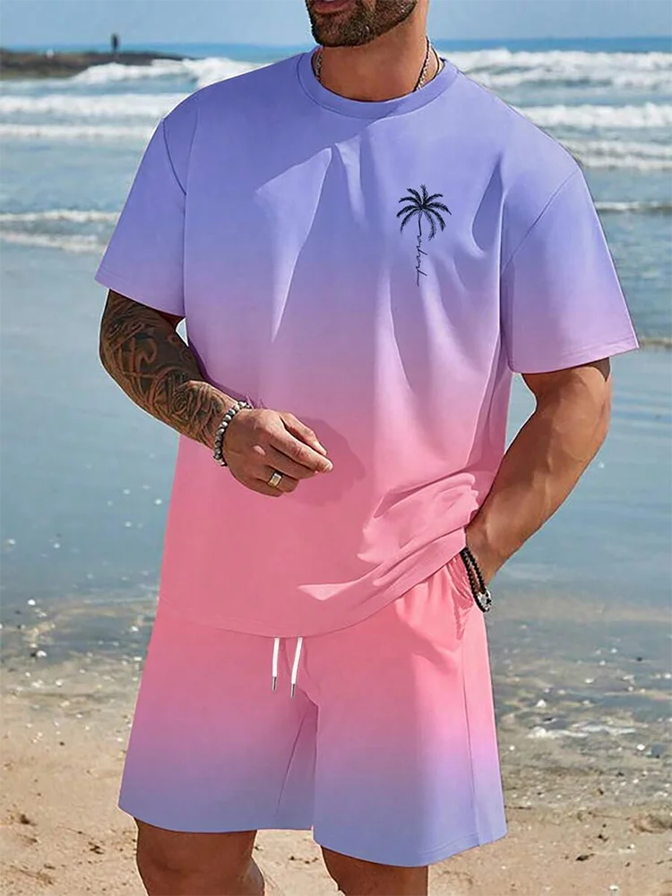 Ensemble t-shirt & short imprimé