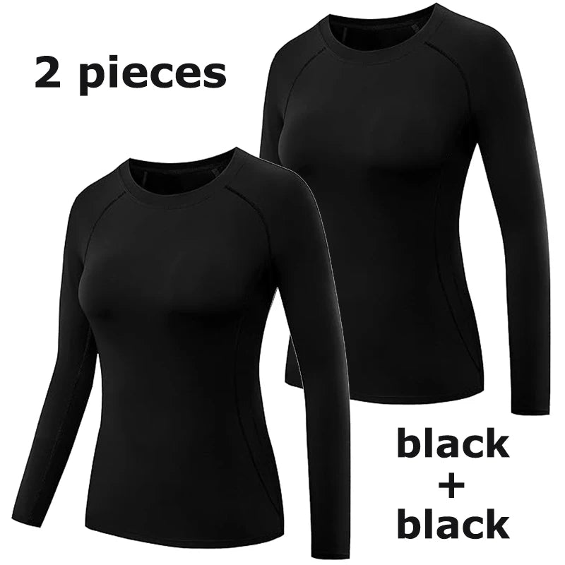 Haut de compression manches longues