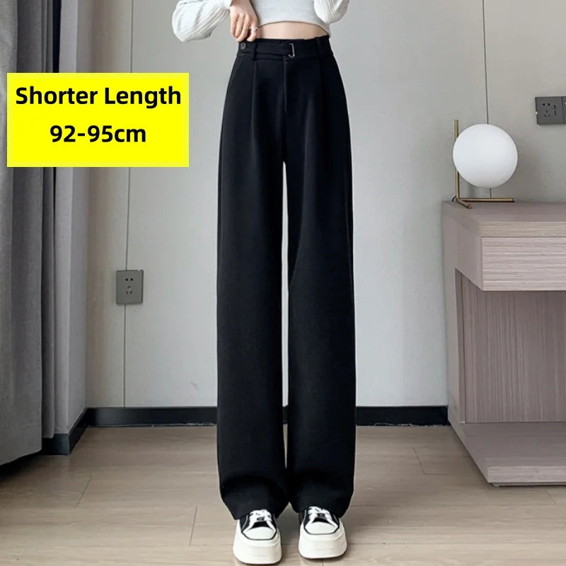 Pantalon large taille élastique