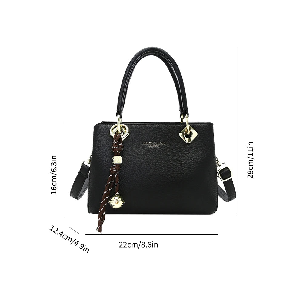Sac à main texturé