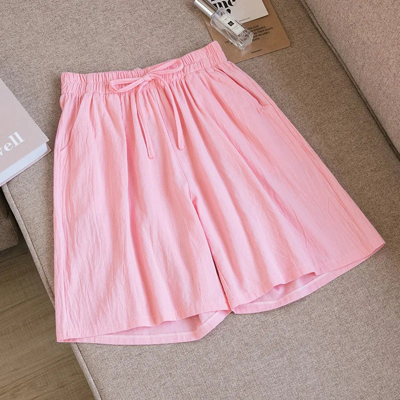 Short ample en coton