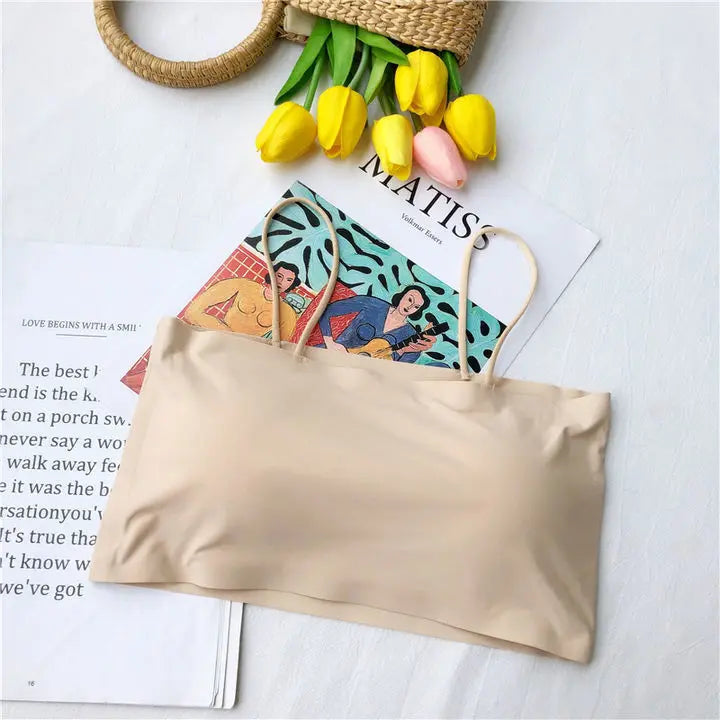 Top bandeau sans coutures