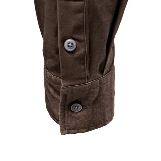 Chemise décontractée à poches