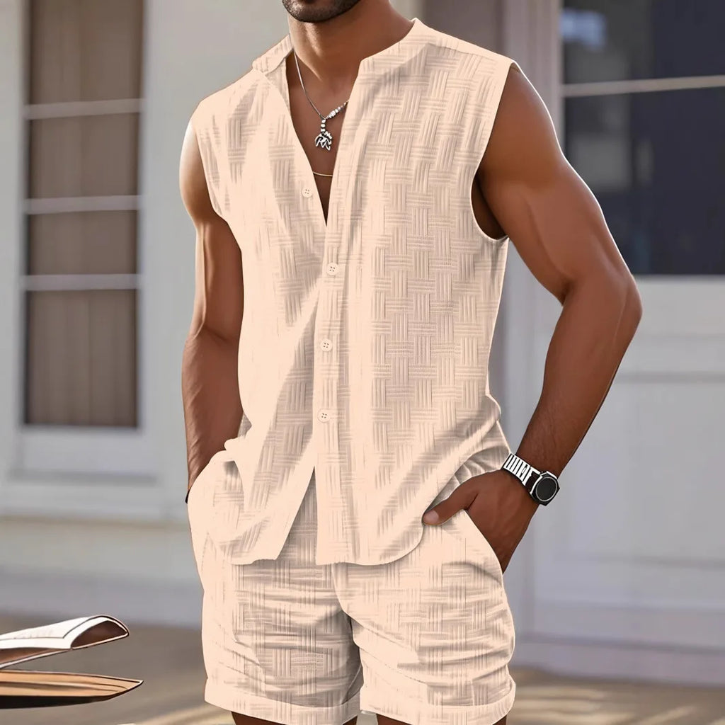 Ensemble sans manches et short